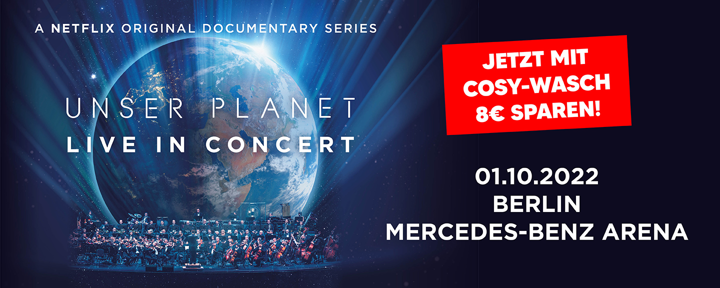 Unser Planet – Live-Arena-Erlebnis mit Orchester neu inszeniert